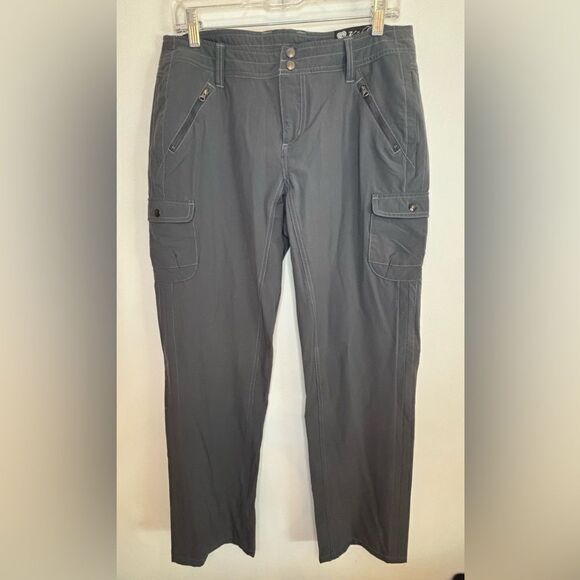 Kuhl Pants - KUHL EUC gray athletic cargo pants Size 12
